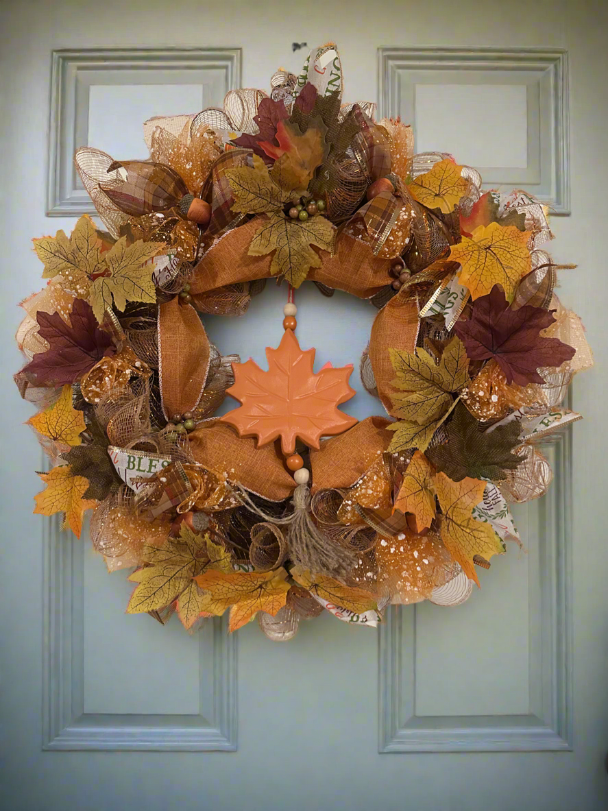 Maple Harvest Wreath