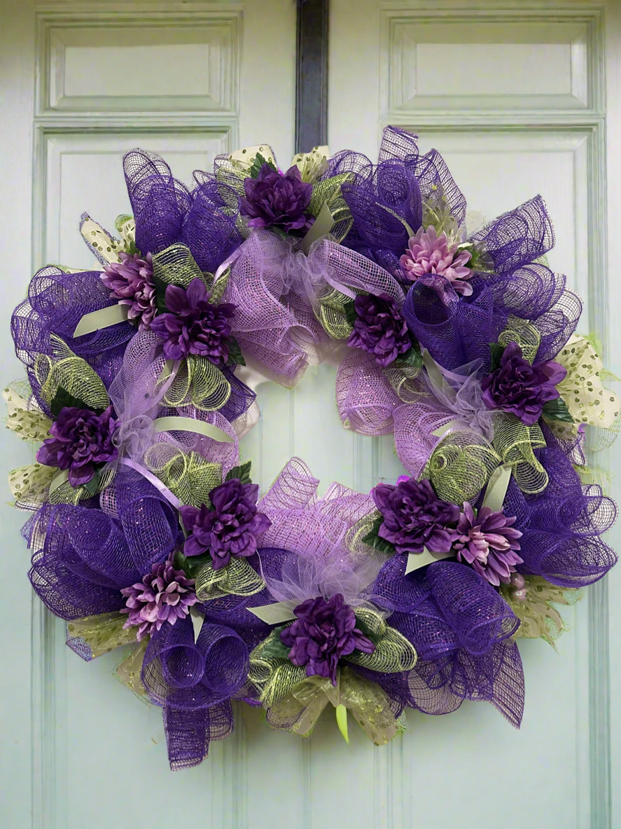 Lavender Luxe Wreath