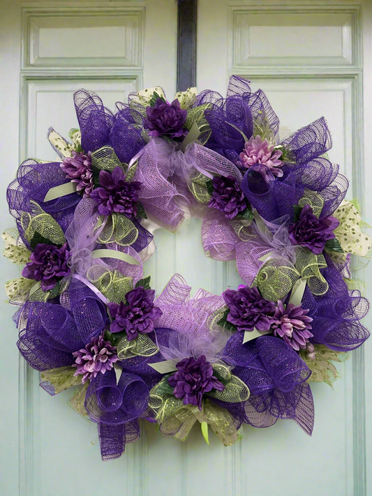 Lavender Luxe Wreath
