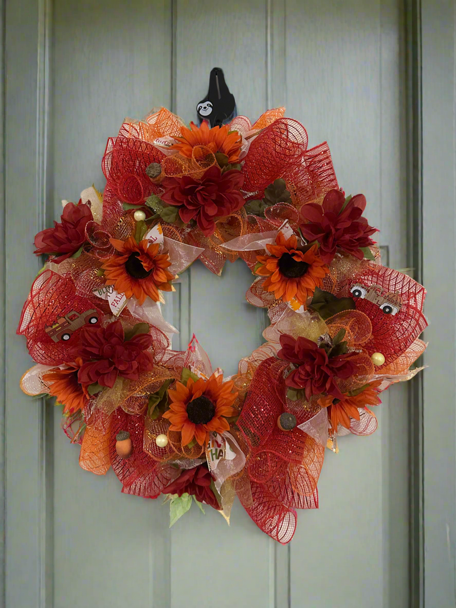 Autumn Blaze Wreath