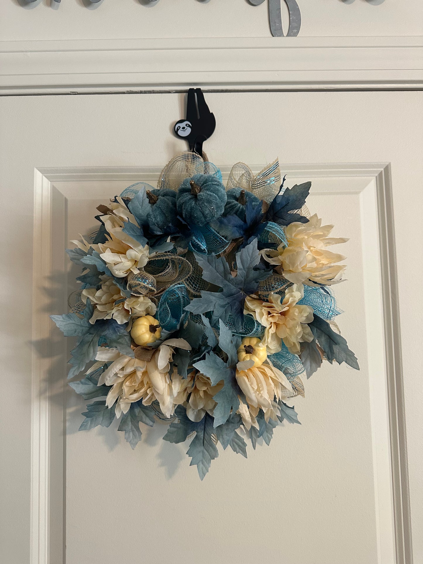 Blue Moon Autumn Wreath
