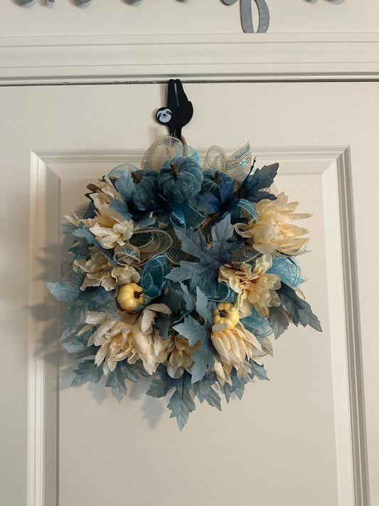 Blue Moon Autumn Wreath