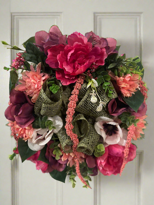 Garden Romance Wreath