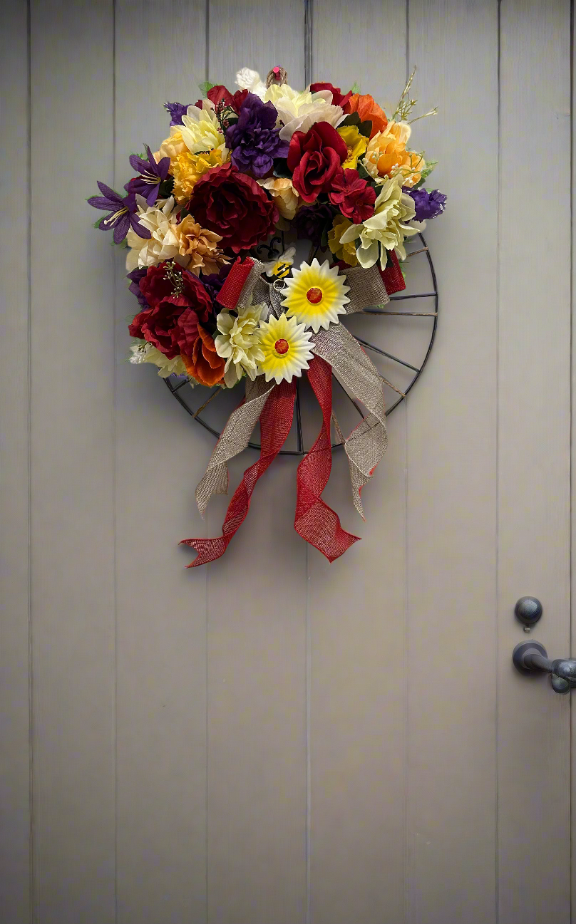 Harvest Radiance Wreath