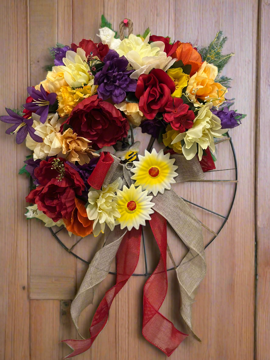 Harvest Radiance Wreath