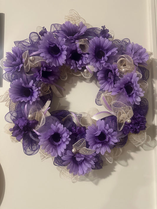 Violet Grace Wreath