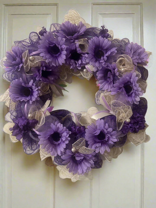 Violet Grace Wreath
